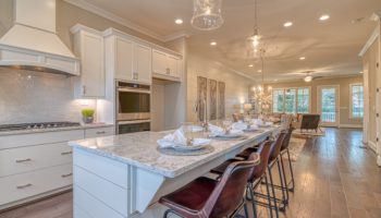decorated model home in Cobb County community
