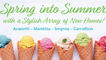 Spring into summer graphic
