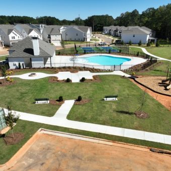 amenities - pool, greenspace, playground