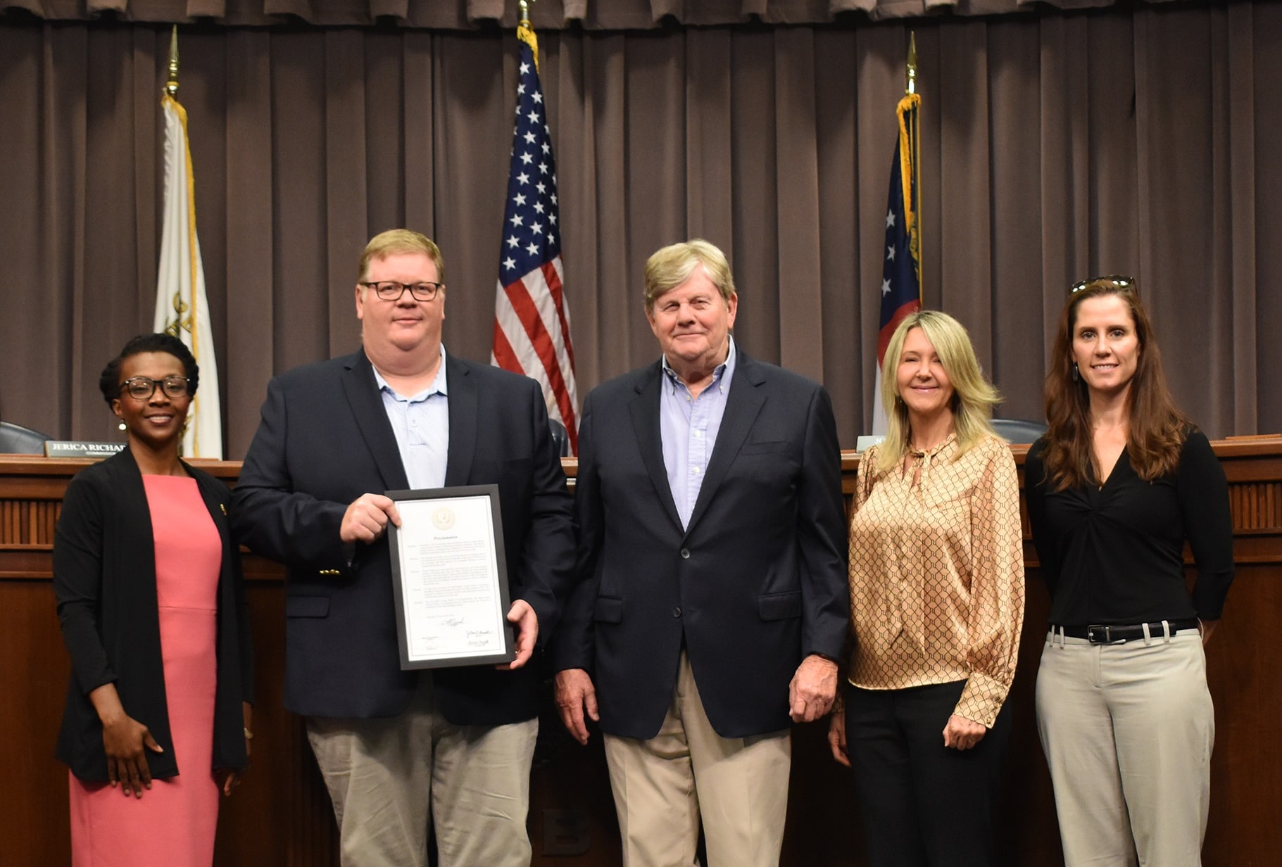 Cobb County Board of Commissioners Recognizing Traton Homes