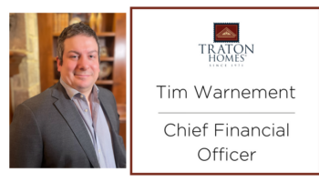 Chief Financial Officer Tim Warnement with Traton Homes