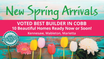 April Traton Homes promotional graphic
